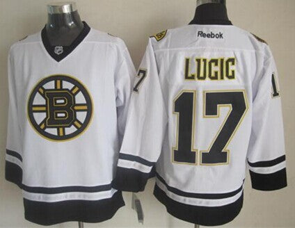 Milan Lucic Boston Bruins white jersey