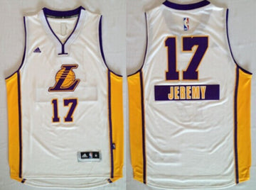 Jeremy Lin Revolution Los Angeles Lakers white jersey
