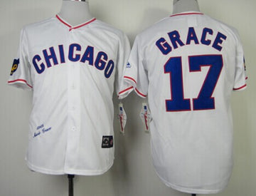 Matt Garza Chicago Cubs white Throwback jersey