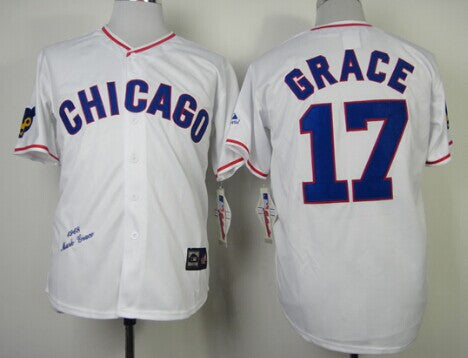 Matt Garza Chicago Cubs white Throwback jersey