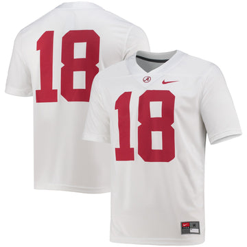 Alabama Crimson Tide white jersey