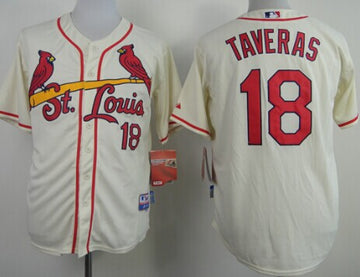 Oscar Taveras St. Louis Cardinals cream jersey