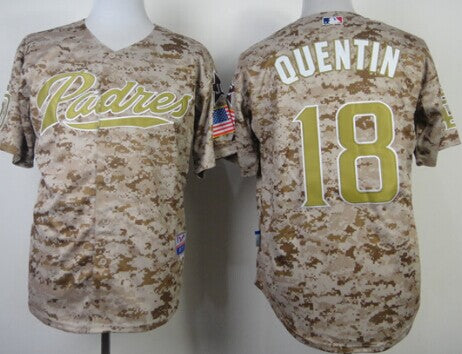 Carlos Quentin San Diego Padres camo Camo jersey