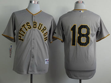 Neil Walker Pittsburgh Pirates gray jersey
