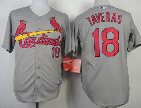 Oscar Taveras St. Louis Cardinals gray jersey