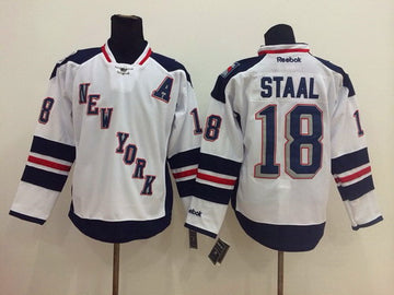 Marc Staal New York Rangers white Stadium Series jersey
