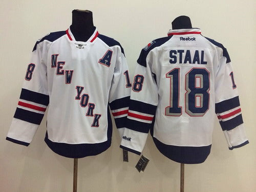 Marc Staal New York Rangers white Stadium Series jersey