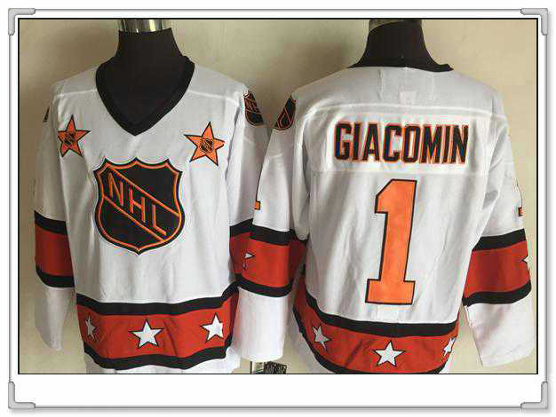 NHL All-Star white Throwback jersey