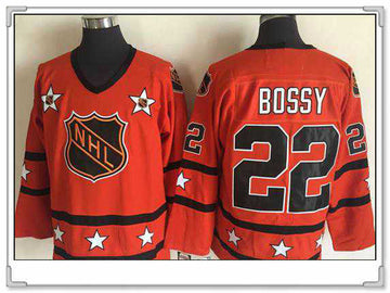 NHL All-Star orange Throwback jersey