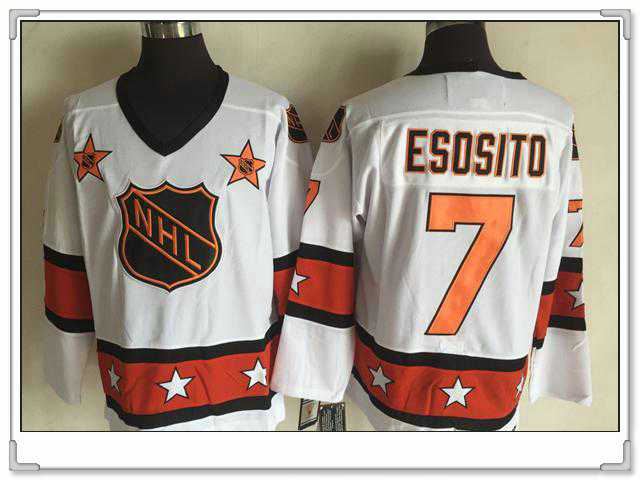 NHL All-Star white Throwback jersey