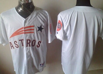 Custom Houston Astros white jersey