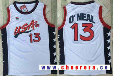 USA Basketball white Retro jersey