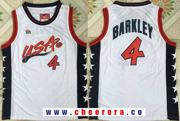 USA Basketball white Retro jersey