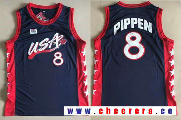 USA Basketball navy Retro jersey
