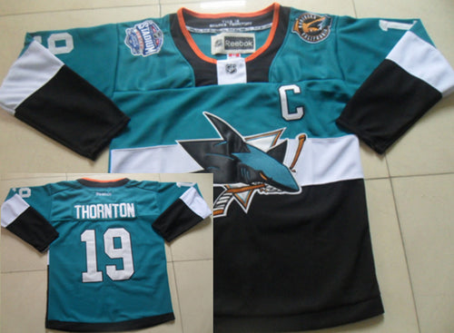 Joe Thornton San Jose Sharks blue Stadium Series jersey