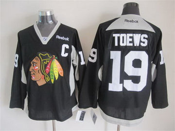 Jonathan Toews Chicago Blackhawks black jersey