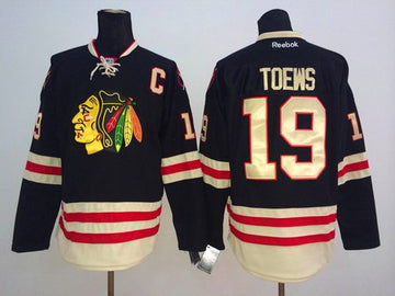 Jonathan Toews Chicago Blackhawks black Winter Classic jersey