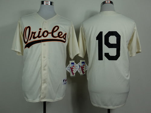 Chris Davis Baltimore Orioles cream jersey