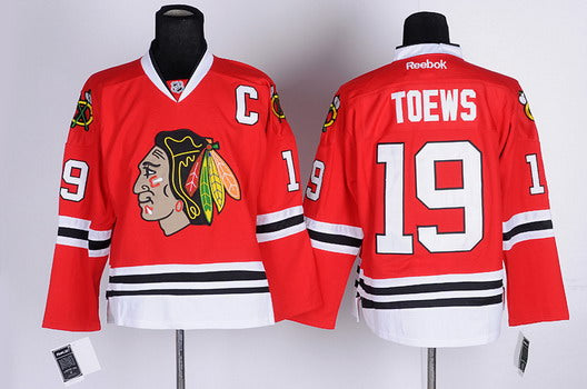 Jonathan Toews Chicago Blackhawks red jersey