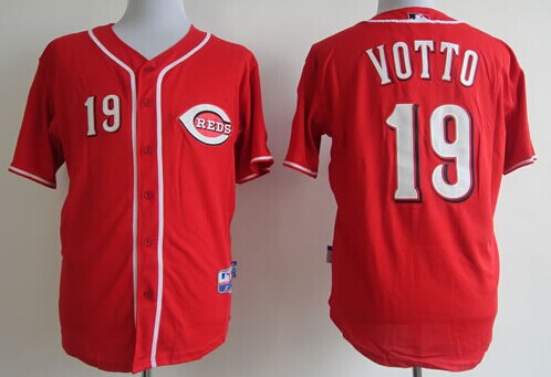 Joey Votto Cincinnati Reds red jersey