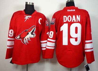 Shane Doan Utah Mammoth red jersey