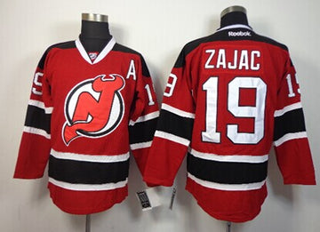 New Travis Zajac New Jersey Devils red jersey