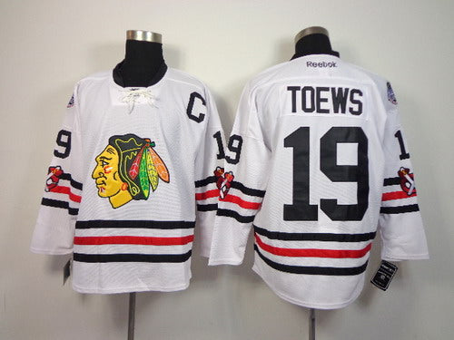 Jonathan Toews Chicago Blackhawks white Winter Classic jersey