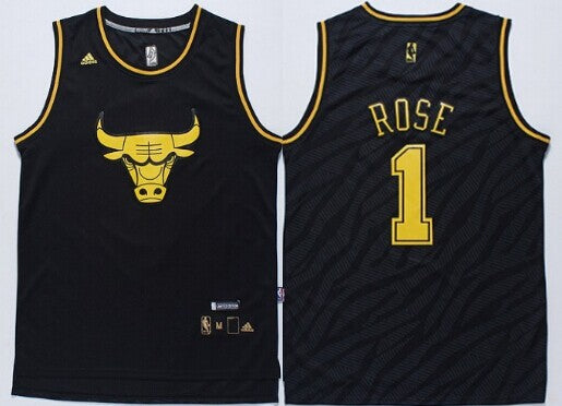 Derrick Rose Revolution Chicago Bulls black jersey