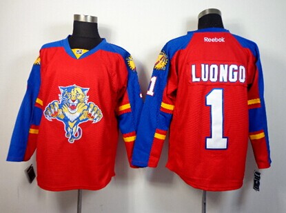 Roberto Luongo Florida Panthers red jersey