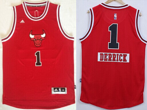 Derrick Rose Revolution Chicago Bulls red jersey