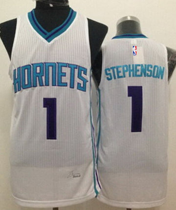 Lance Stephenson Charlotte Hornets white jersey