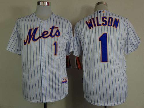 Mookie Wilson New York Mets white jersey