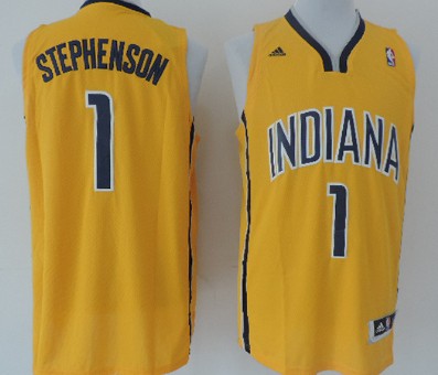 Lance Stephenson Revolution Indiana Pacers yellow jersey