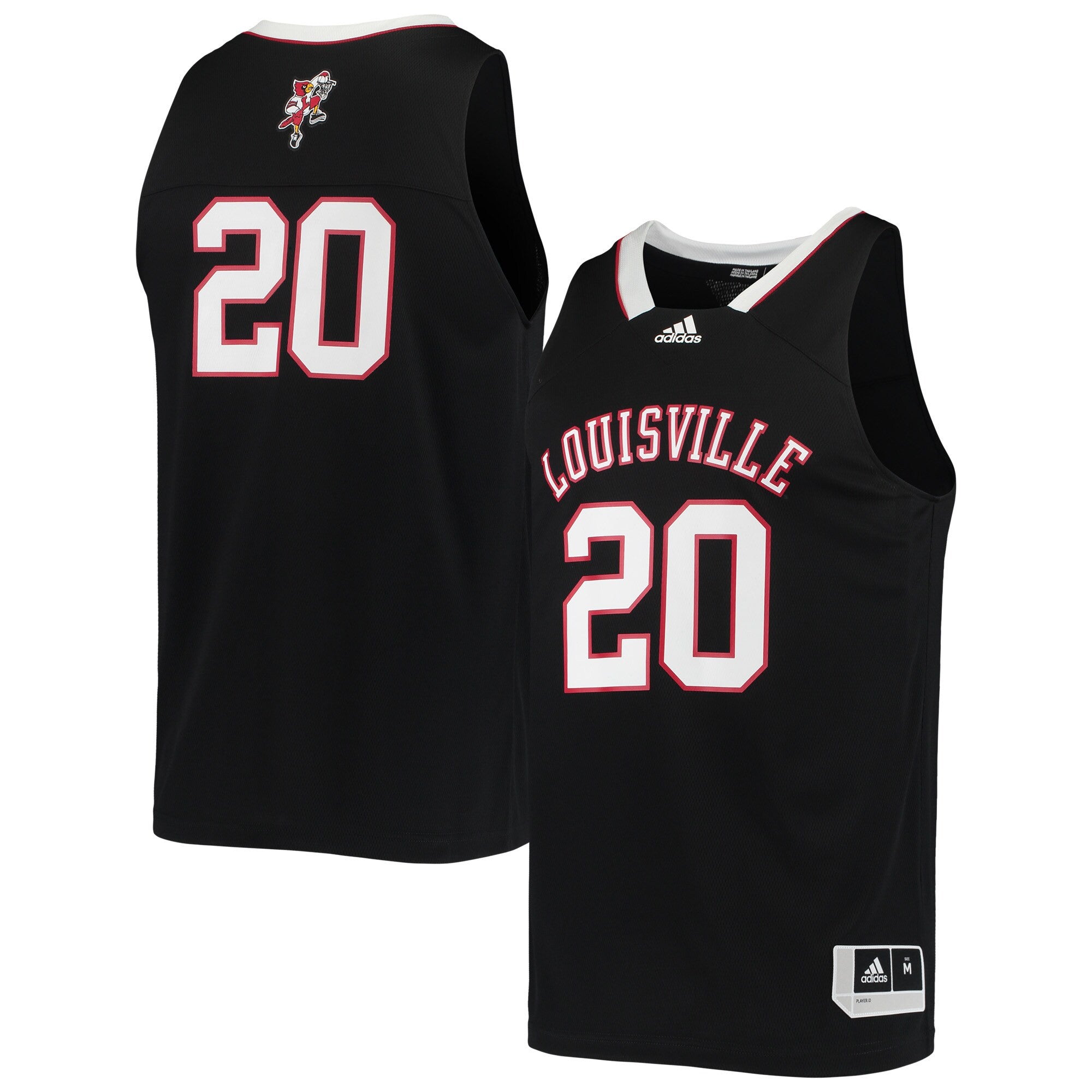 Louisville Cardinals black Reverse Retro jersey
