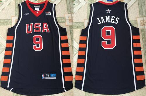 USA Basketball navy jersey