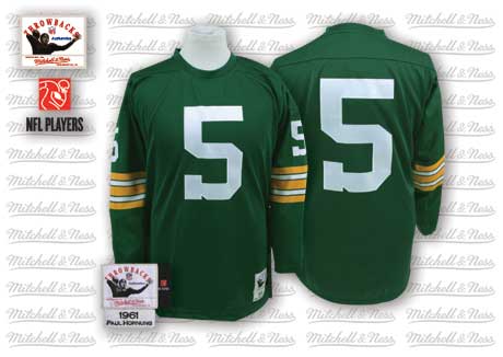 Paul Hornung Green Bay Packers green Throwback jersey