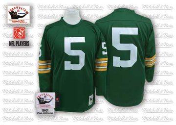 Paul Hornung Green Bay Packers green Throwback jersey