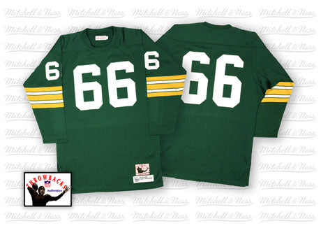 Ray Nitschke Green Bay Packers green Throwback jersey