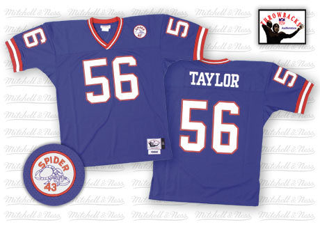 Lawrence Taylor New York Giants blue Throwback jersey