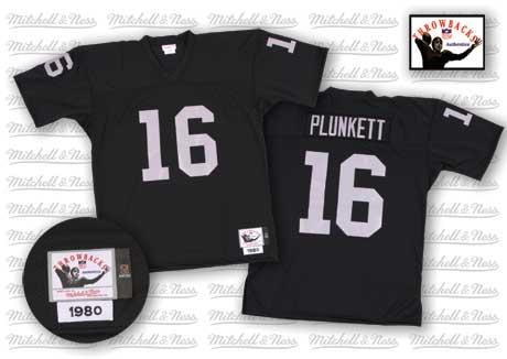 Jim Plunkett Las Vegas Raiders black Throwback jersey
