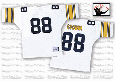 Lynn Swann Pittsburgh Steelers white Throwback jersey