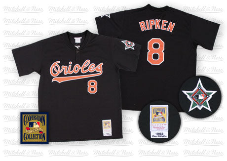 Cal Ripken Baltimore Orioles black Throwback jersey
