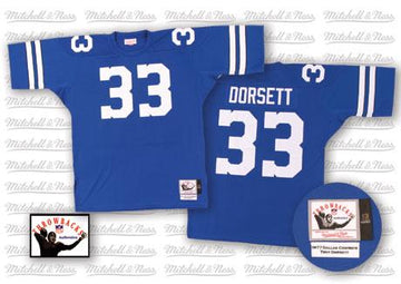 Tony Dorsett Dallas Cowboys blue Throwback jersey