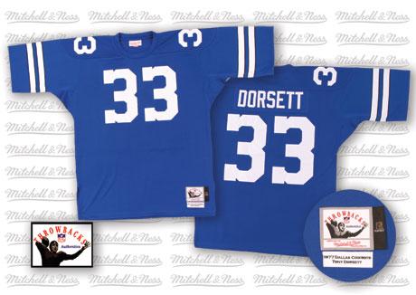 Tony Dorsett Dallas Cowboys blue Throwback jersey