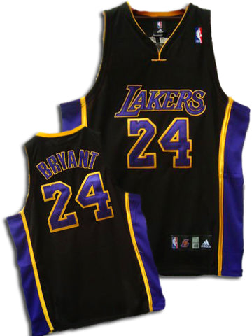 Kobe Bryant Los Angeles Lakers black jersey