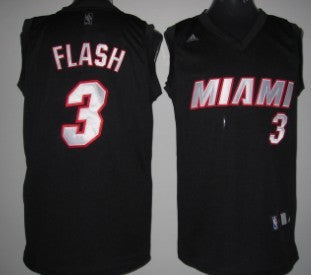 Flash Miami Heat black Fashion jersey