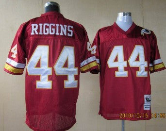 John Riggins Washington Commanders red Throwback jersey