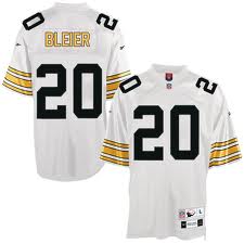 Rocky Bleier Pittsburgh Steelers white Throwback jersey