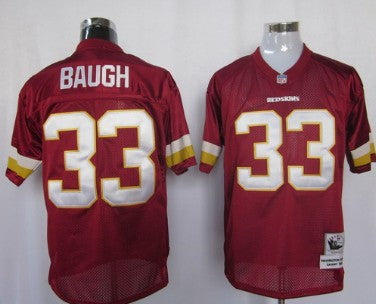 Baugh Washington Commanders red Throwback jersey
