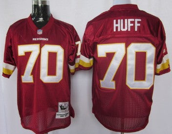 Huff Washington Commanders red Throwback jersey